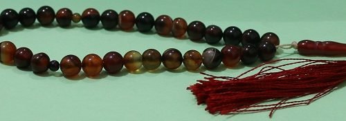 Aqeeq Small (33) beads tasbih