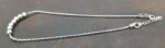 Italian silver anklets,pazaib,1