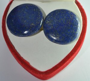 Lapis Cufflinks. for success