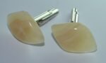 cufflinks of moonstone