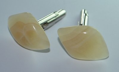 cufflinks of moonstone