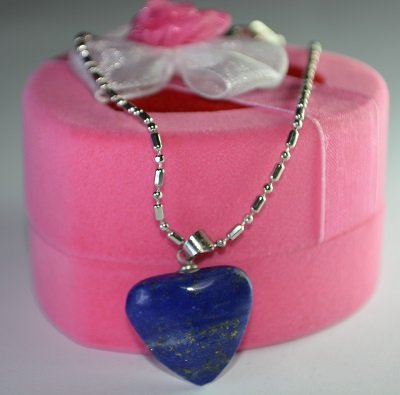 lapis heart pendant1 for love